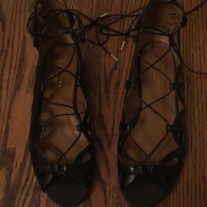 Lace up sandal